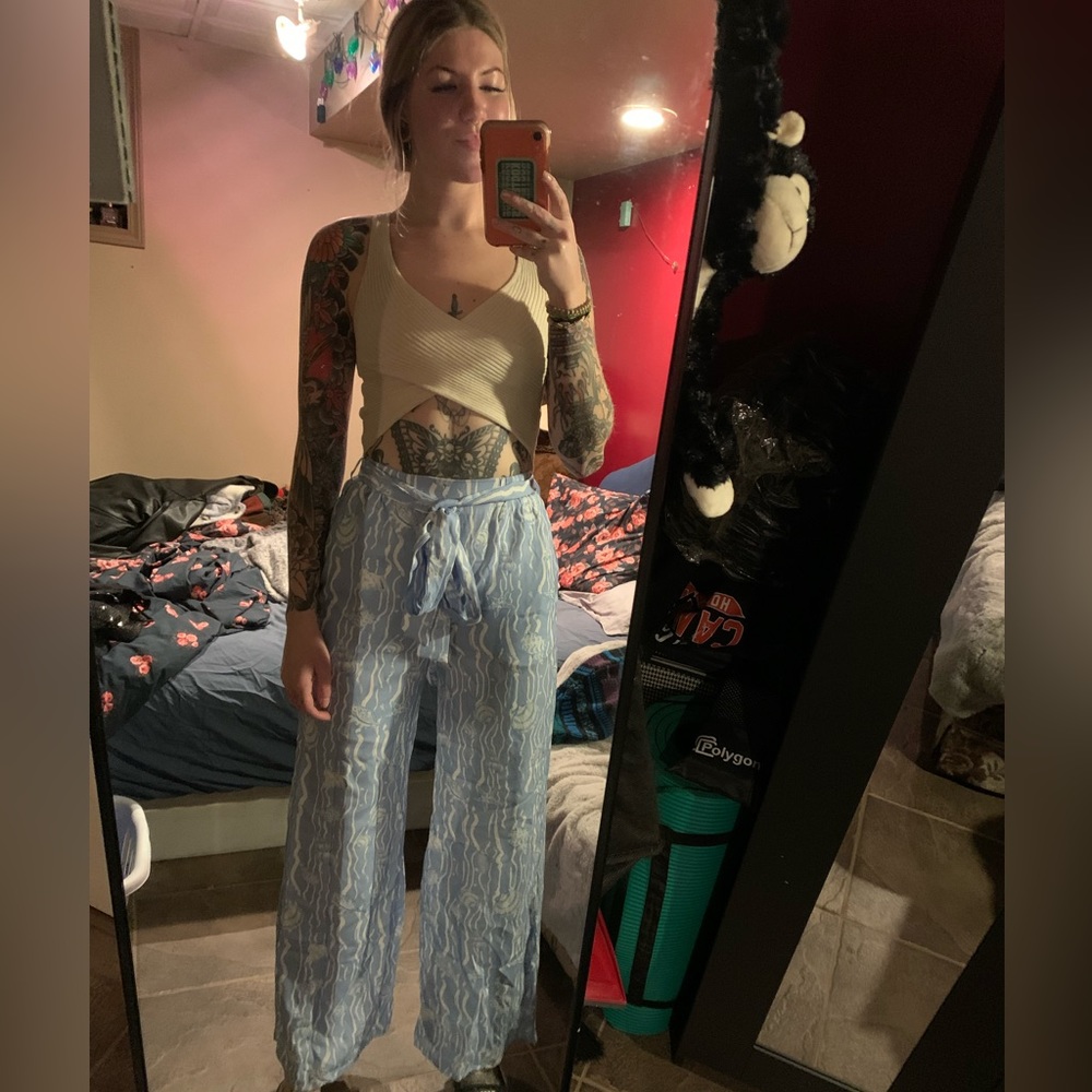 Seashell beach pants